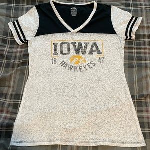 Women’s V-neck Iowa Hawkeyes T-shirt